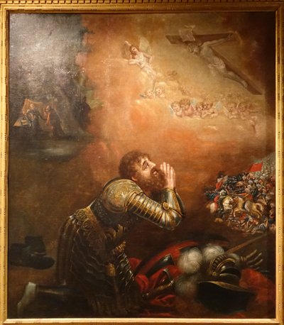 رؤية د. أفونسو هنريكيس في معركة أوريك بواسطة الراهب مانويل دوس ريس